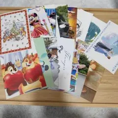 《未使用品》ディズニー ポストカード まとめ売り 15枚セット