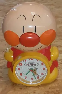 90s ヴィンテージ 当時物 アンパンマン置き時計　アンパンマン・ 目覚まし時計 90s ヴィンテージ 当時物 アンパンマン置き時計 アンパンマン