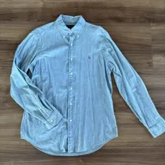 ポロラルフローレン　デニム　ボタンダウンシャツ