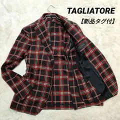 新品タグ付✨TAGLIATORE タリアトーレ テーラードジャケット チェック柄のサムネイル