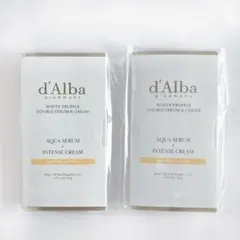 d'Alba ホワイトトリュフ ダブルセラム＆クリーム 13g 2個セット