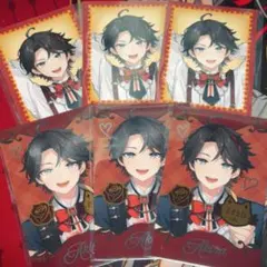 にじさんじ Rose Valentine バレンタイン チェキ風カード 三枝明那