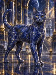 猫 デジタルアート 写真 1枚