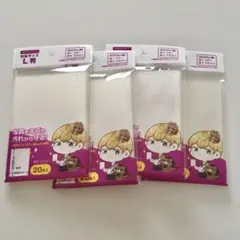 4点◎ホログラムスリーブ　セリア　シール帳　シール台紙　ダイソー　リフィル