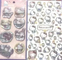 シール　Sanrio ハローキティ　ウォーターシール　正規品　箔押しシールセット