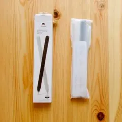 【AhaStyle】Apple Pencil カバー 白黒二本セット 第二世代用