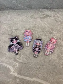 アクリルパーツ カン付き