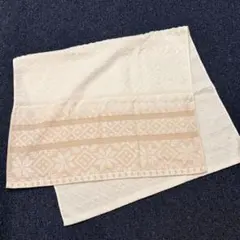 花柄織り模様バスタオル 100%コットン 日本製