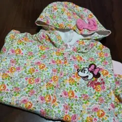ミニーフラワープリントパーカー　90