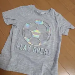 H&M キッズ Tシャツ グレー 110cm
