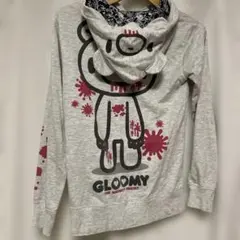 グルーミー フーディ パーカー グレー