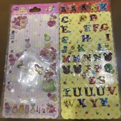 ディズニー ミッキー ミニー 立体シールセット