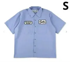 新品 25ss WIND AND SEA S/S Shirt BLUE Sのサムネイル