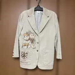 Castelbajac Sport コーデュロイジャケット　１　刺繍