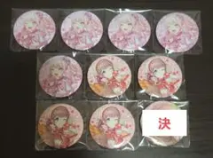 五等分の花嫁 花めく彼女と春のひと口 缶バッジ 二乃 GIGO 17個 中野二