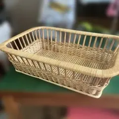 昭和レトロ 籐製品 ラタン収納ベンチ アーチ型背もたれ 中古品 - メルカリ