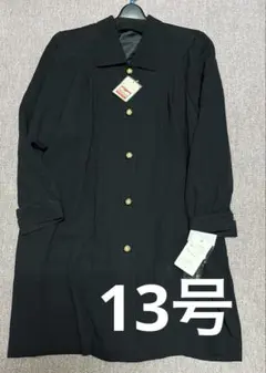 ブラック　トレンチコート13号　新品