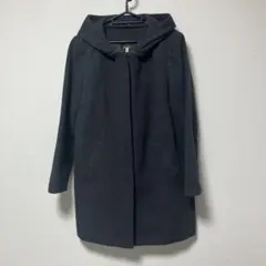 COMME CA ISM コート M ダークグレー