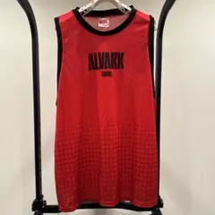 ALVARK タンクトップ レッド WE RED DAY