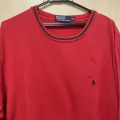 Polo by Ralph Lauren XXL レッド 長袖
