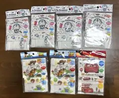 子供用ガーゼマスク　ドラえもん　トイストーリー　カーズ　3枚入7セット