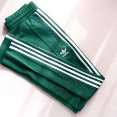 【adidas】ベッケンバウアー トラックパンツ ダークグリーン【美品】