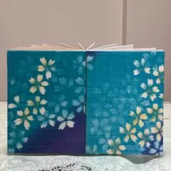 御朱印帳　流水桜　⚠️ポケットなし
