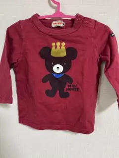 MIKI HOUSE 長袖Tシャツ 80cm
