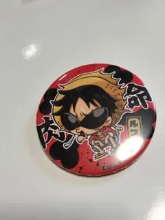 ワンピース ルフィ 輩　缶バッジ