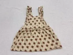 tete a tete花柄ワンピース 花柄スカート ベビージャンパースカート