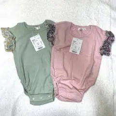 【pairmanon】新品　ロンパース　2点セット