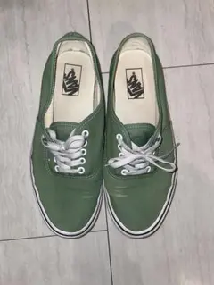 VANS authentic グリーン　サイズ28.0cm