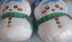 ちいかわ　エニマイくじ　B賞ハチワレ　ぬいぐるみ　2個セットのサムネイル