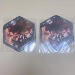 鬼滅の刃 猗窩座 コースター 2点セット