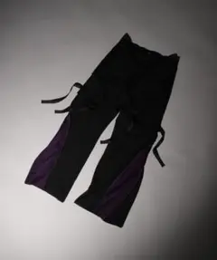 HARE【UNDER GROUNDMODE】カーブGIPカーゴパンツ ブラックのサムネイル