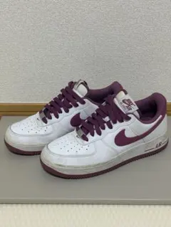NIKE Air Force 1 ホワイト パープル