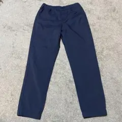 美品 キッズ ロングパンツ ネイビー ウエストゴム 150