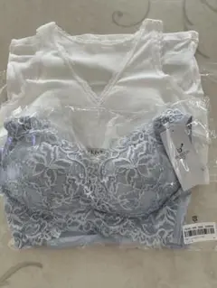 お値下げしましたBRADELLIS レースブラジャー とガーゼ ブラキャミ