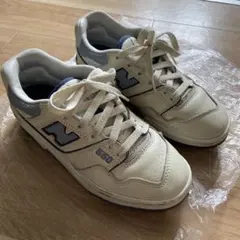 New Balance 550 ホワイト/ブルー スニーカー　23cm