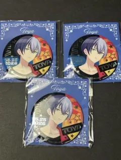 プロジェクトセカイ　プロセカ　 はぴこれくじ 缶バッジ 青柳冬弥