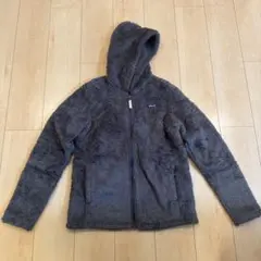 patagonia フリースジャケット グレー フード付き