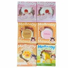 Mellojoy スクイーズ 4種 スフレ ケーキ 肉球 ドリアン 6個セットのサムネイル
