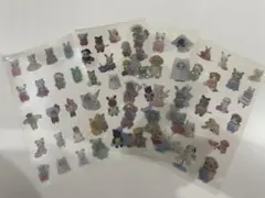 シルバニアファミリー クリア シール ステッカー ホログラム