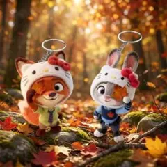 りか様専用　ズートピア　アクリルキーホルダー　4個