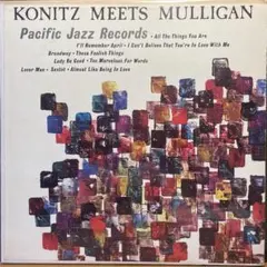 ジャズレコード Lee Konitz Meets Mulligan