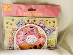 ダッフィー＆フレンズ　フィルドウィズジョイ　ふせん　メモ付き