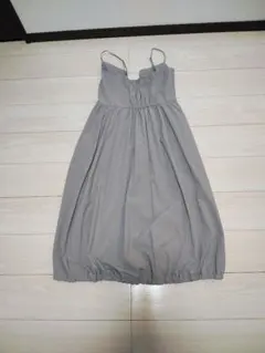 GU キャミワンピース グレー Sサイズ