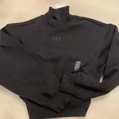 GAP、NAP ハイネック ブラック スウェット XXS