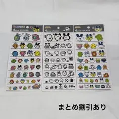 未使用 4サイズステッカー たまごっち 3枚セット