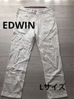 EDWIN ★メンズ★ホワイトパンツ ★Lサイズ★のサムネイル